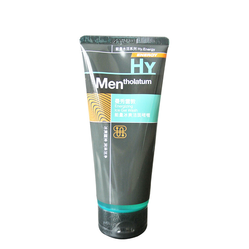 包邮曼秀雷敦 男士能量水活冰爽洁面啫喱 100g 洗面奶控油保湿