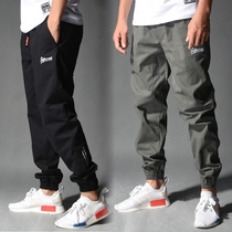 Summer frock trousers Popular mens casual loose drawstring small feet sweatpants Teen sports Harlan pants students