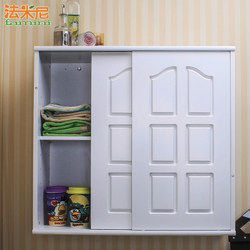 Sliding door cabinets kitchen wall cabinets kitchen storage cabinets/moisture-proof bathroom hanging cabinets bathroom cabinets wall cabinets