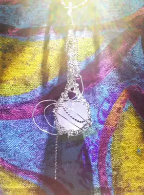 Out(Back to that era No 46)JO's winding art powder wafer Ball Pendant winding