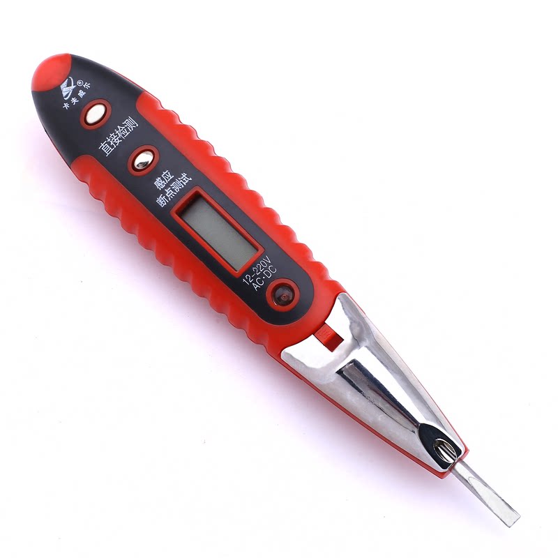 Kraftwell high-end digital display test pen test pen multi-function portable electronic electrician repair hardware tools