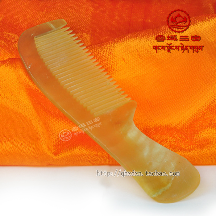 The Snowy Plateau Yak Horn Comb Handmade Mill In Snowy Plateau