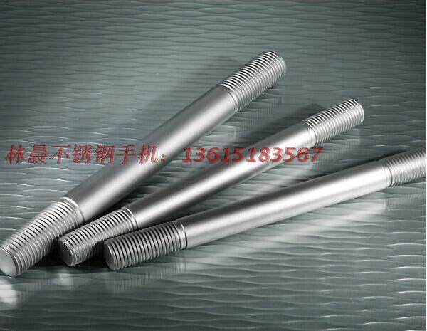 304 stainless steel double head screw double head stud screw-rod wire rod wire rod M5 * 20 30-60-200