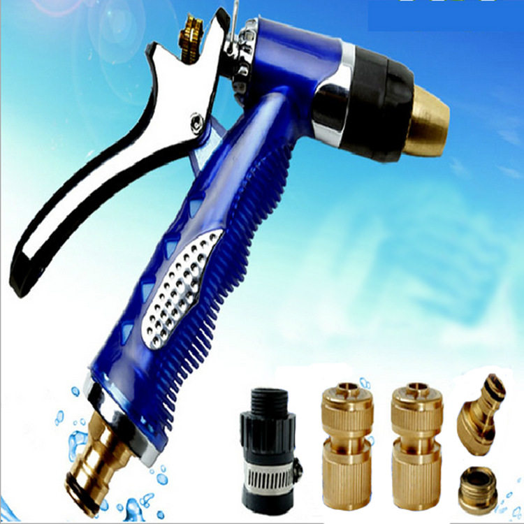 Sea Blue Water Gun Set All copper high pressure car wash car washing car washing car garden watering