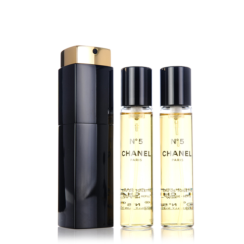 CHANEL香奈儿NO.5号五号女士淡香水EDT手袋装20ml*3支 随身便携装