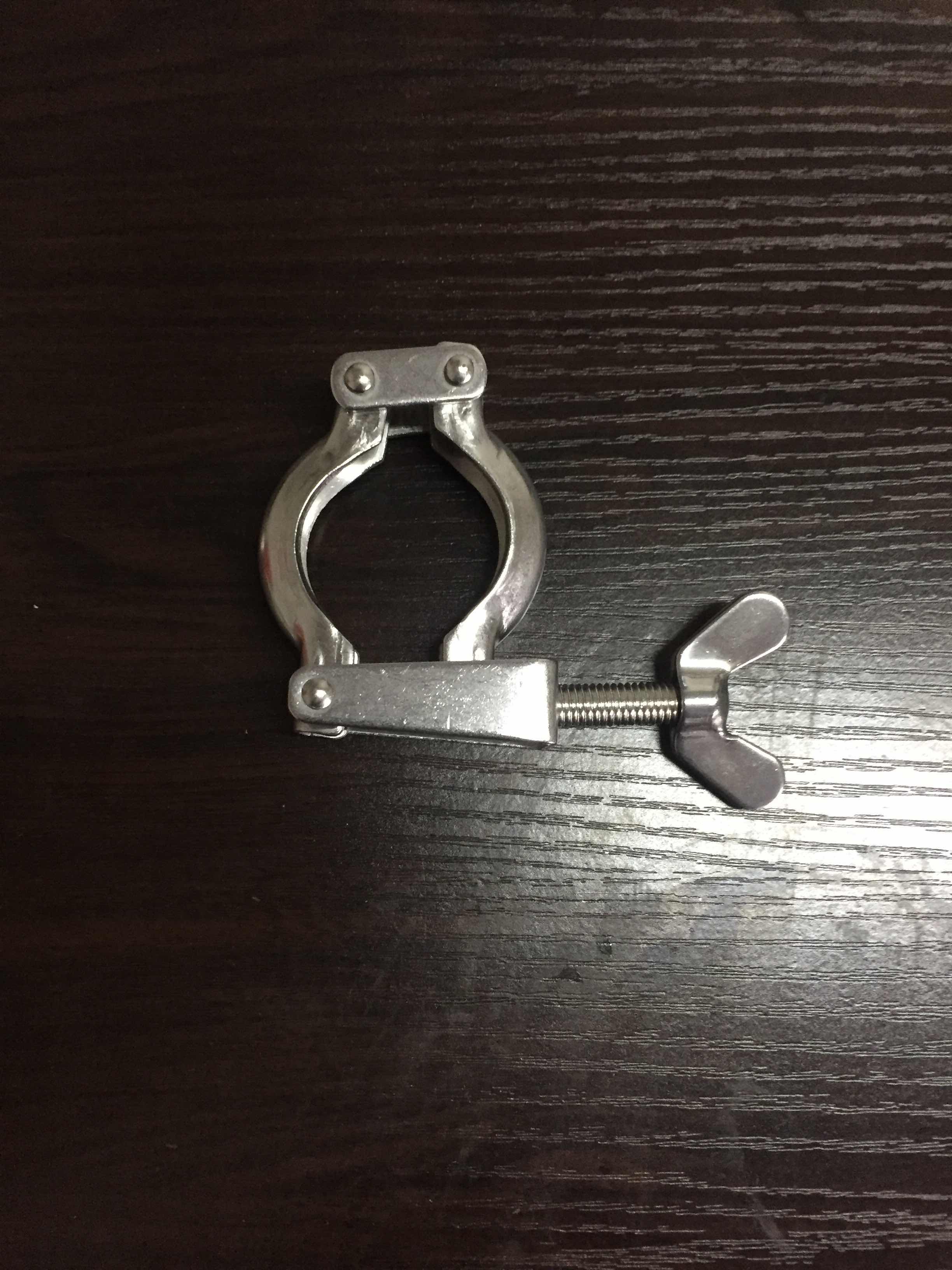 304 stainless steel stamping clamp sanitary fast-loading hoop clamp clamp pipe clamp food grade clamp 50