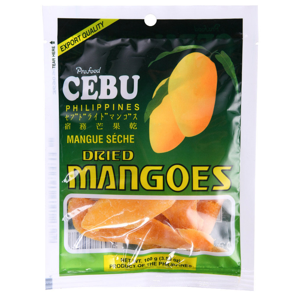 【天猫超市】菲律宾进口 宿雾芒果干 100g/袋  CEBU宿务