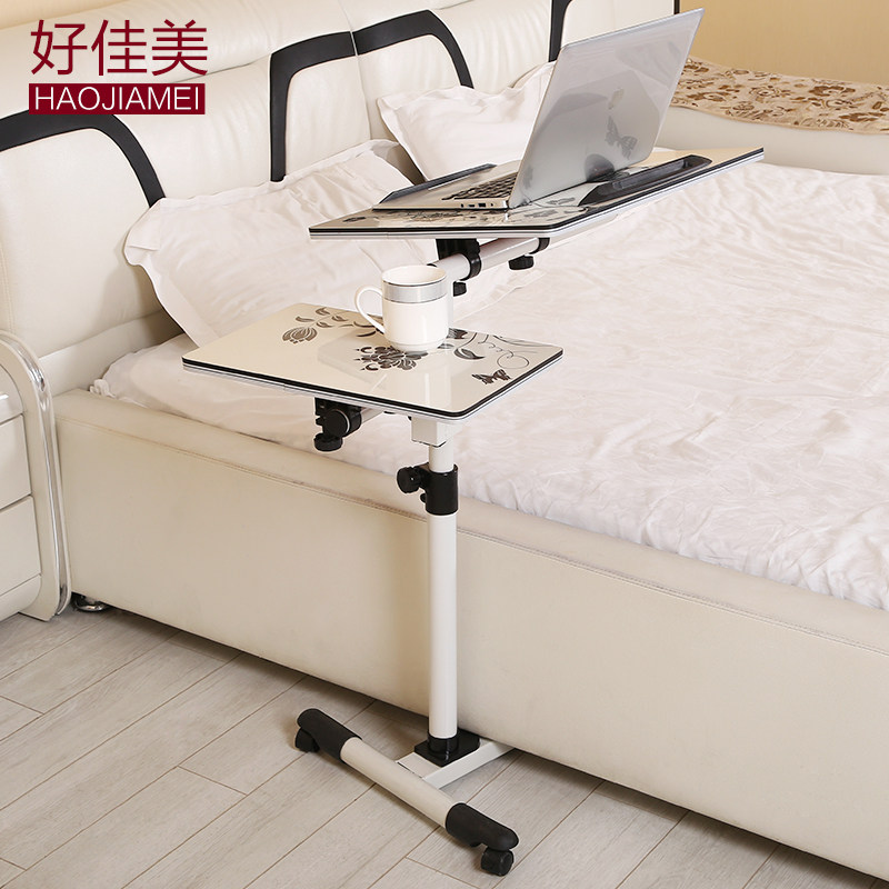 Lazy notebook computer table bed table with floor movable lift simple bedside table small table simple