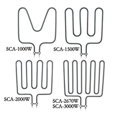 SCA furnace Sauna furnace heating tube Dry steam oven Sauna accessories Electric wire heating tube ALQNSPA sauna tube equipment