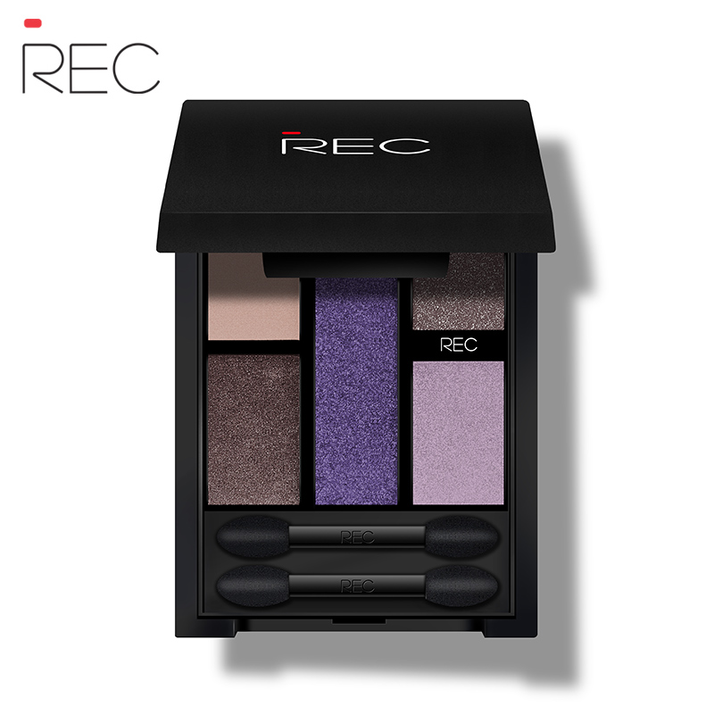 REC 千姿五色眼影7g 眼影盘 彩妆盘 立体眼彩盒
