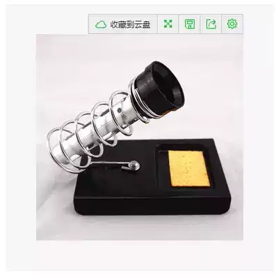 Single spring plug-in soldering iron holder electric soldering iron holder soldering iron table soldering tool
