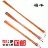 Fufeng super long 80CM shoehorn wooden shoes leaping easy to wear shoes without hands without squat shoes maintenance tools