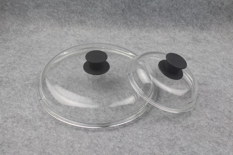 Exit Germany High boron silicon transparent glass lid high strength temperature difference 161820cm24cm26cm28cm30cm