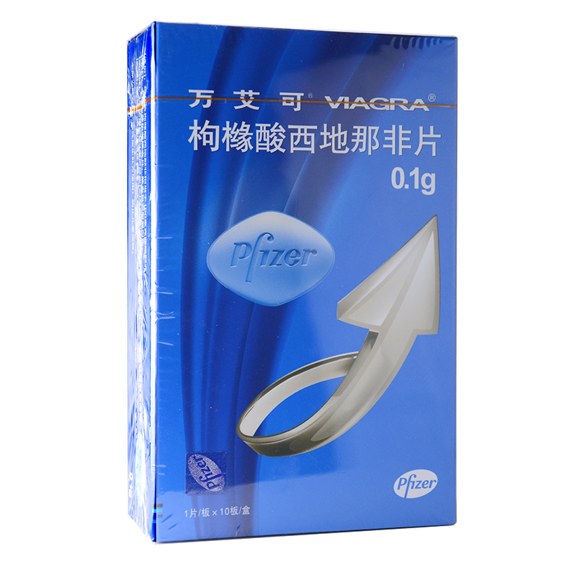 万艾可 万艾可/VIAGRA 枸橼酸西地那非片 0.1g*10片/盒