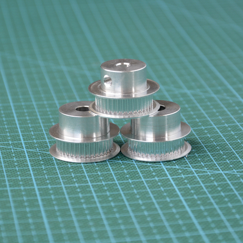 High-precision aluminum 2GT-36 teeth inner hole 5mm 6 35mm 8mm synchronous belt wheel tooth width 7mmGT2 36 teeth