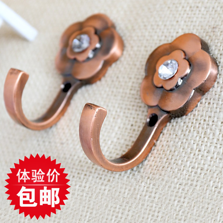 Curtain classical wall hook zinc alloy antique wall hook curtain hook hook modern minimalist coat hook curtain wall hook European style