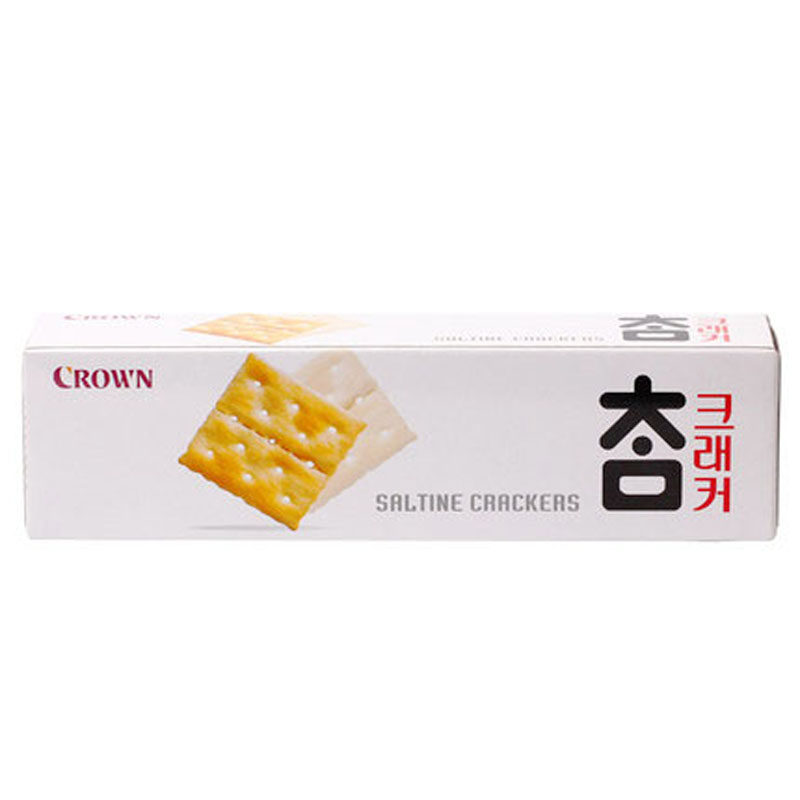 【天猫超市】韩国进口食品 可瑞安CROWN可拉奥原味小苏打饼干56g