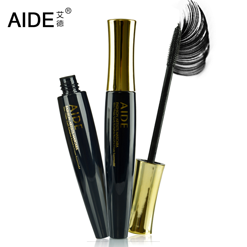 Aide/艾德眼部彩妆 防水不晕染纤长浓密睫毛膏持久卷翘睫毛增长液