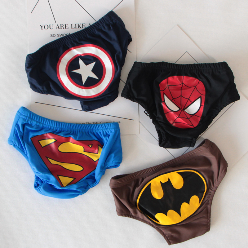 superman swimming trunks