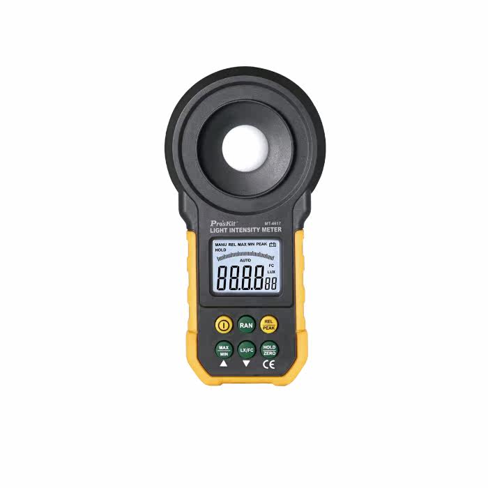 Taiwan Baoworkers MT-4617 High Precision Digital illuminometer Import Flow Miner Light Photometric Brightness Measuring Instrument