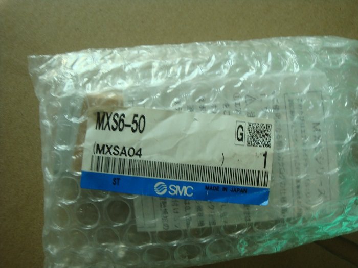 New original SMC MXS 6 - 50 pneumatic slide photo