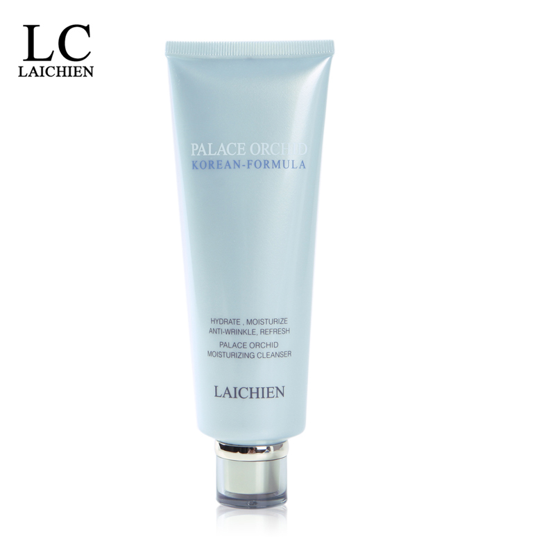 LC 莱倩韩方宫廷兰花水润洁面乳120ML 洗面奶温和保湿清洁