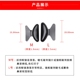 Kính râm tấm kính miếng đệm mũi silicon miếng đệm mắt miếng dán chống trượt gương hỗ trợ tăng cường giải nén kính râm dán mũi - Kính đeo mắt kính mắt kính nam Kính đeo mắt kính