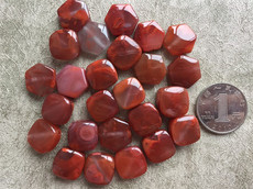 DIY аксессуары 天然川料南红玛瑙背云 冰飘火焰纹玉石吊坠挂饰项坠diy配件12