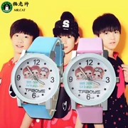 Mèo giáo viên TFBOYS xem phim và truyền hình sao xung quanh đồng hồ thời trang nam và nữ sinh viên bảng con trỏ Wang Nhân Dân Tệ Wang Junkai