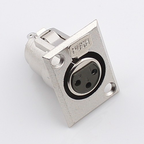 Professional sound Lennon seat 3 Core Cannon Mother seat Three-core Mother Cannon landplug 3 Core Canon seat