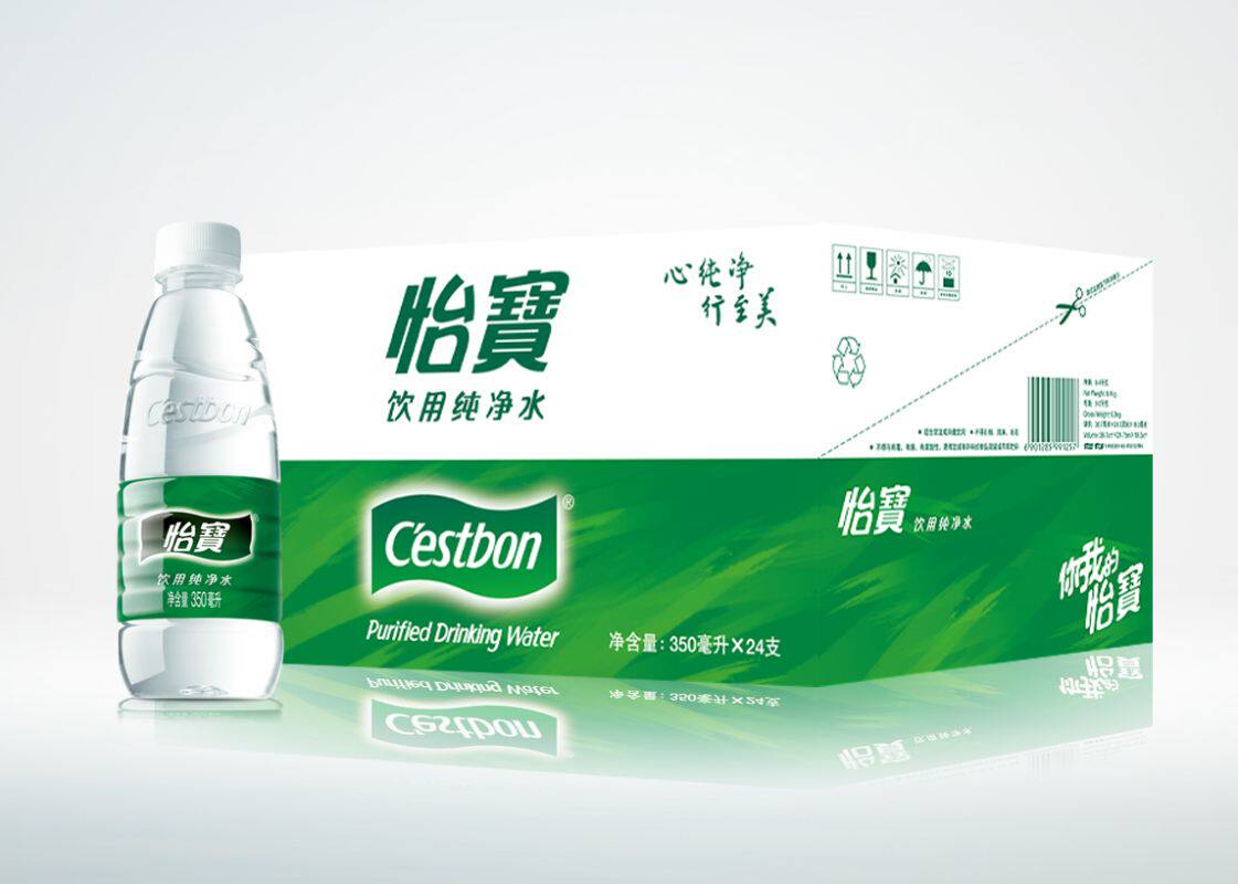 【天猫超市】怡宝纯净水350ml*24瓶 箱装