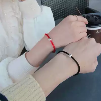 925 sterling silver zhuan yun zhu year ethnic red men hand antimony simple fashion handball antimony
