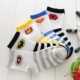 Vớ trẻ em mỏng mùa hè mỏng cotton 3-5-7-9-16 tuổi bé trai lưới thoáng khí khử mùi vớ bé trai - Vớ