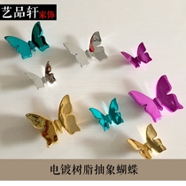 Modern wall ornaments wall ornaments home wall decorations living room creative wall 3D three-dimensional butterfly