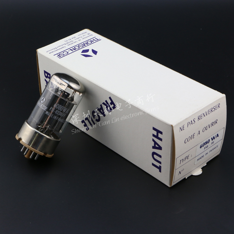 Brand new French CSF 6080 6N5P 6AS7 421A vacuum tube