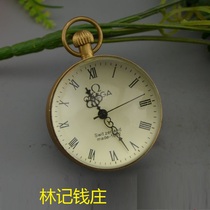 Antiques and miscellaneous collections craft gifts pure copper crystal watches mechanical watch crystals retro pocket watches spherical watches medium size