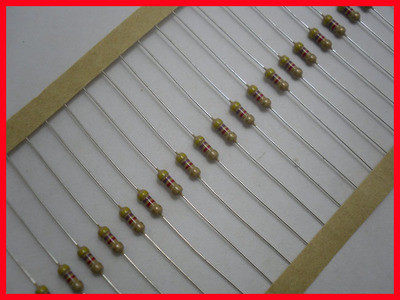Charger circuit board fragile 0R10r15r 560r 680r10K100k Euro 1 4W carbon film resistor 100