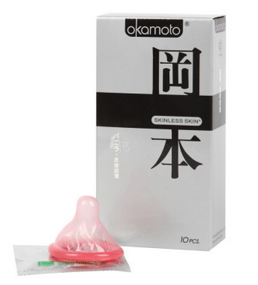 冈本 天然胶乳橡胶避孕套 质感10片装205003