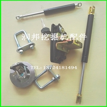 Shanhe Intelligent 50 60 70 Machine Cover Gas Spring U-Buckle Door Lock Fuel Tank Cap High Quality Excavator Accessories