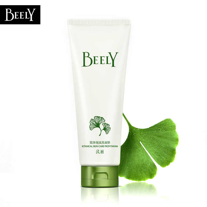 【天猫超市】BEELY彼丽 祛黄美白银杏泡沫美白洗面奶220ml