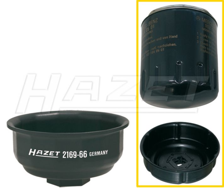 German Hazeit HAZET oil filter wrench 2169-66 76 76K 86 Import steam-protection tool