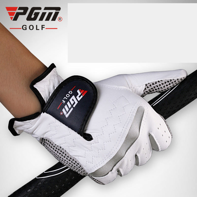 Golf gloves Male money breathable lether gloves genuine leather gloves