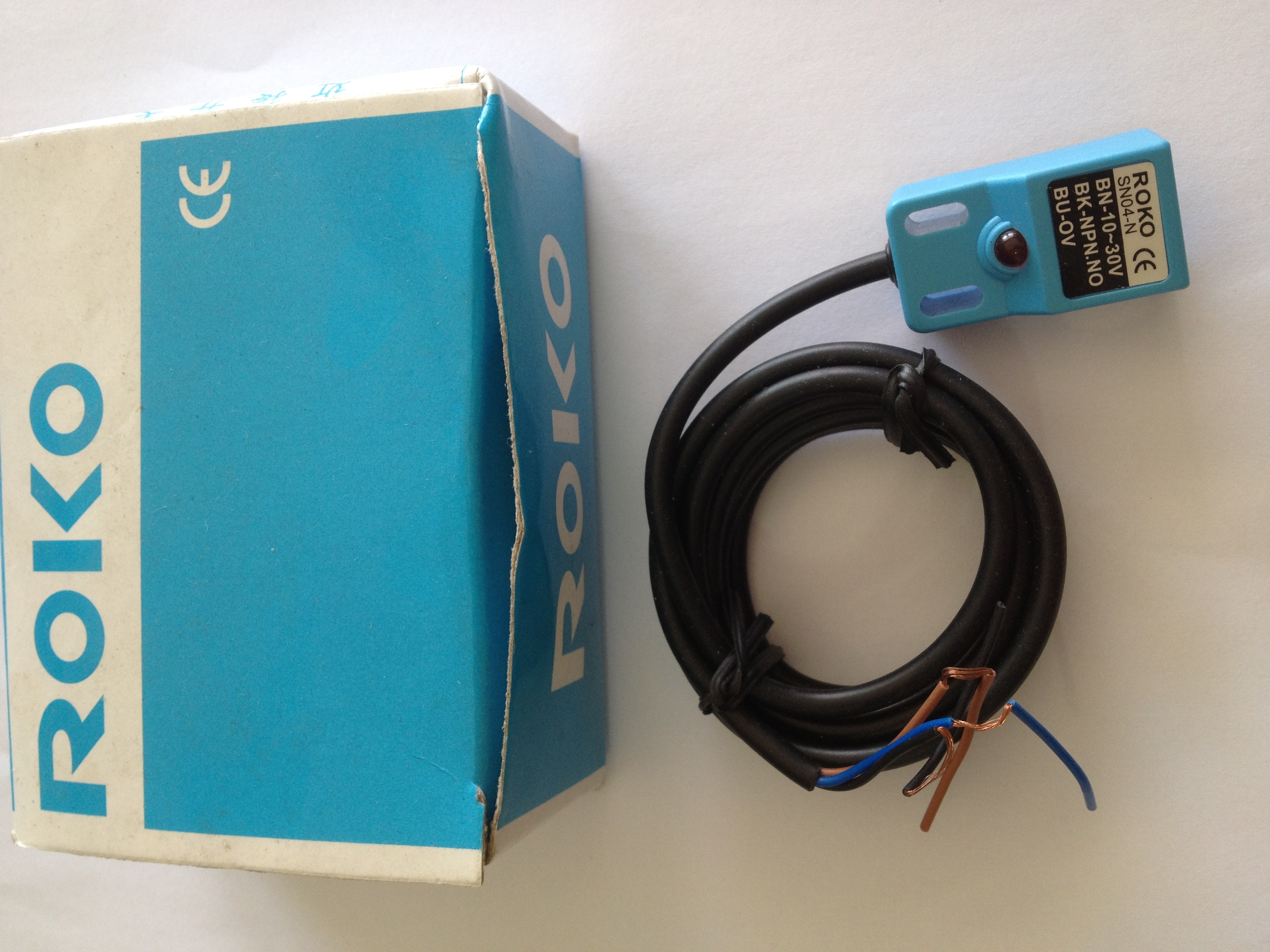 Proximity Switch ROKO SN04-N BN-10-30V BK NPN NO BU-OV