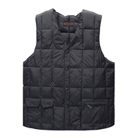 Áo vest nam trung niên cotton mùa đông áo vest cotton vest cha mặc áo vest nam dày mùa đông xuống lông bông áo ba lỗ gym