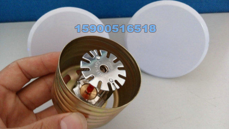 New listed ZSTDY copper concealed sprinkler DN15 closed fire decorative sprinkler 68℃degree