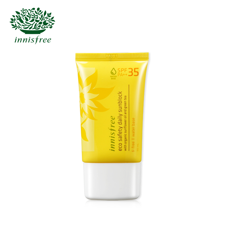 innisfree/悦诗风吟自然关爱防晒霜 保湿防水全身防晒乳韩国进口