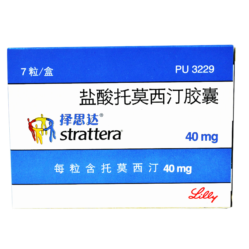 择思达 择思达 盐酸托莫西汀胶囊 40mg*7粒/盒