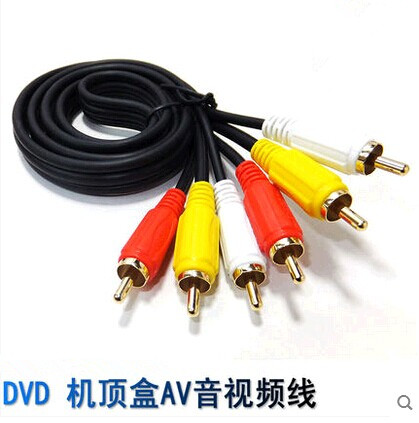 AV cable Lotus cable Audio and video cable Set-top box DVD to TV cable