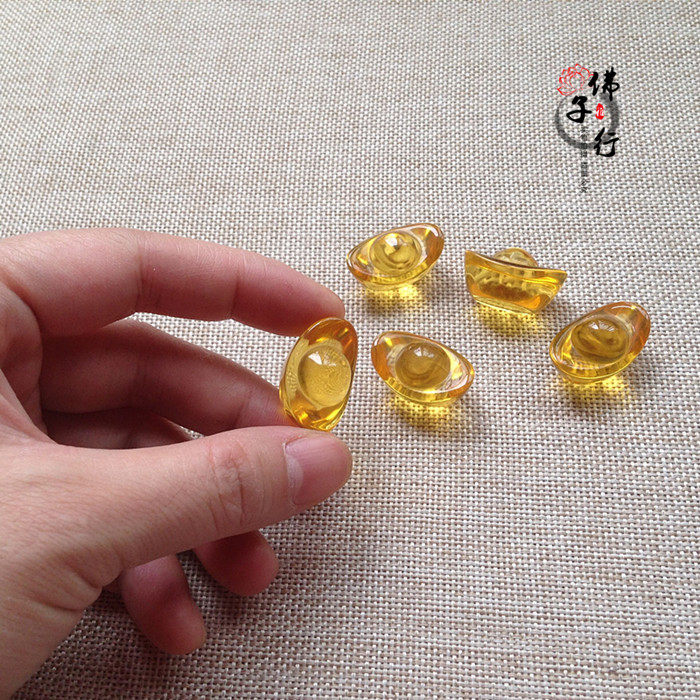 Buddha supplied Yellow Crystal Yuan for Buddha to supply Manza 25mm3# medium