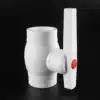 PPR pipe fittings boutique PPR steel core ball valve PPR valve white 20 4 minutes 25 6 minutes 32 1 inch